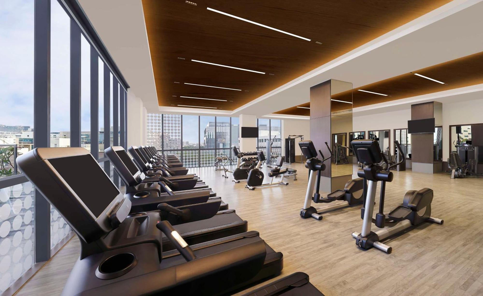 Отель Hilton Bengaluru Embassy Manyata Business Park Экстерьер фото